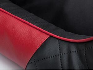 Pelíšek PERFECT R5 černý/červený