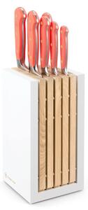 Wüsthof CLASSIC Colour Blok s 8 noži Coral Peach 1091770713