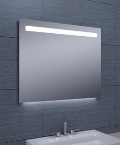 Zrcadlo s horním LED osvětlením 800x650 mm, spodní podsvícení
