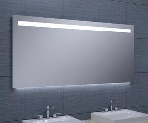 Zrcadlo s horním LED osvětlením 1400x650 mm, spodní podsvícení