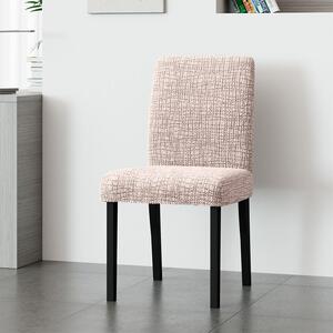 Bielastické potahy GRAFITI NOVÉ béžové židle s opěradlem 2 ks (45 x 45 x 50 cm)