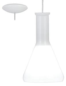 Eglo 62264 - Lustr na lanku PASCOA 1xE27/60W/230V 16,8 cm bílá