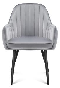 Huzaro Jídelní židle Prince 6.0 - šedá