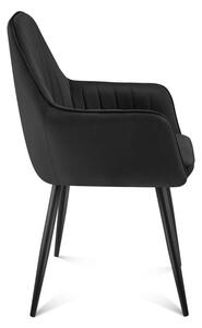 Huzaro Jídelní židle Prince 6.0, v setu 4 ks - černá