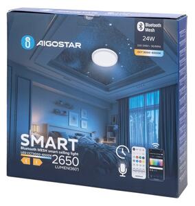 Aigostar - LED Koupelnové stropní svítidlo LED/24W/230V IP44 + dálkové ovládání