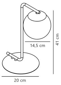 Nordlux - Stolní lampa GRANT 1xE14/40W/230V zlatá