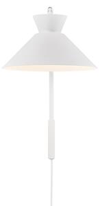 Nordlux - Nástěnná lampa DIAL 1xE27/40W/230V bílá