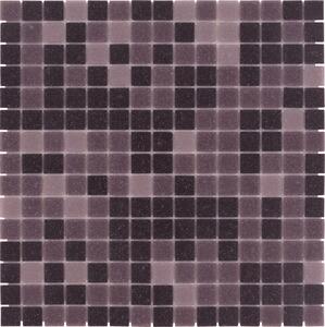The Mosaic Factory Skleněná mozaika fialová Mozaika Purple mix 2x2 (32,3x32,3) cm - GM59