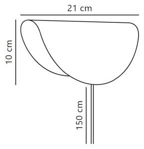 Nordlux - Nástěnné svítidlo MODEL 1xE14/25W/230V černá
