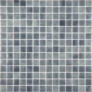 Hisbalit Skleněná mozaika modrá Mozaika 140A 2,5x2,5 (33,3x33,3) cm - 25140ALH