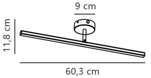 Nordlux - LED Koupelnové osvětlení zrcadla IP LED/7,2W/230V IP44 60 cm bílá