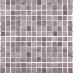 Hisbalit Skleněná mozaika fialová Mozaika 256A 2,5x2,5 (33,3x33,3) cm - 25256ALH