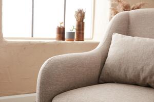 Atelier del Sofa 1-místná pohovka - křeslo Venus 1-Seat - Cream, Krémová