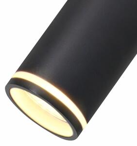 Stojací lampa PARIS 3xGU10/12W/230V černá