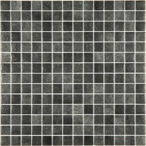 Hisbalit Skleněná mozaika černá Mozaika 101B 2,5x2,5 (33,3x33,3) cm - 25101BLH