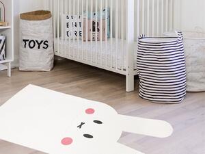 Designový pěnový koberec ZAJÍC do dětského pokoje