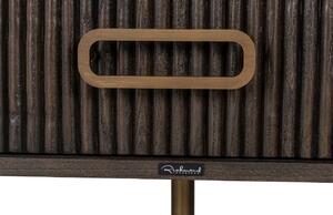 Hnědý dubový TV stolek Richmond Luxor 181,5 x 45 cm