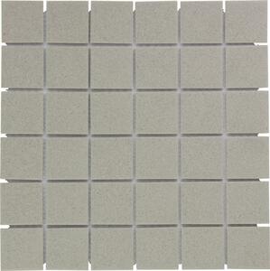 The Mosaic Factory Obklad keramická šedá Mozaika 5 Grey Speckle 4,8x4,8 (30,9x30,9) cm - LO1030