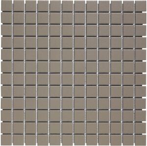The Mosaic Factory Keramická mozaika šedá Mozaika 2 Dark Grey 2,3x2,3 (30x30) cm - LO2315