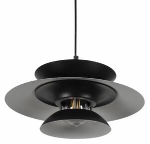 Lustr na lanku BERIT 1xE27/20W/230V černá