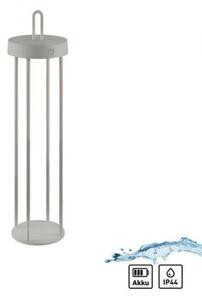 JUST LIGHT LED stolní lampa na baterie mobilní 50cm dotykový stmívač IP44 zahradní svítidlo 2700K LD 19301-40