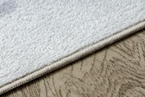 Makro Abra Dětský kusový koberec BONO 8283 Uličky Zvířatka pratelný krémový světle šedý Rozměr: 80x150 cm