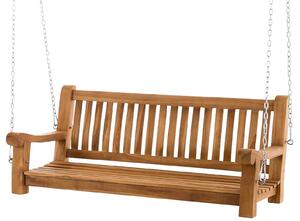 Zahradní závěsná lavice Joyce Teak ~ dřevo teak,120 cm
