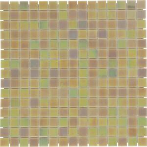 The Mosaic Factory Obklad skleněná béžová Mozaika Light Cream Pearl 2x2 (32,3x32,3) cm - GMP244