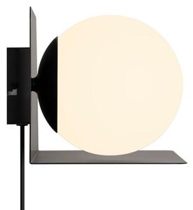 Nordlux - Nástěnné svítidlo s poličkou LILIBETH 1xE14/25W/230V černá