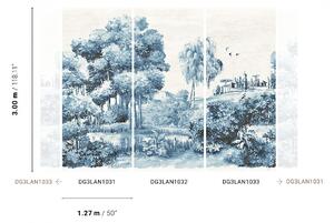 Vliesová fototapeta na zeď, Krajina, DG3LAN1033, Wall Designs III, Khroma by Masureel
