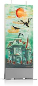 Flatyz Holiday Haunted House and Bats dekorativní svíčka 6x15 cm