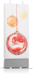 Flatyz Holiday Christmas Balls dekorativní svíčka 6x15 cm