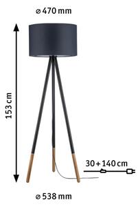 Paulmann 79633 - 1xE27/20W Stojací lampa RURIK 230V