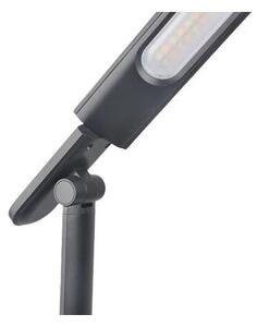LED Stmívatelná stolní lampa s USB LED/9W/230V 3000K/4000K/5500K černá