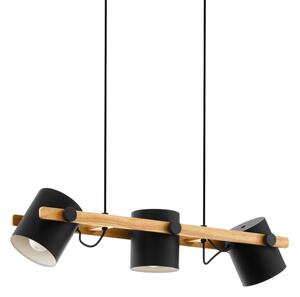 Eglo 43517 - Lustr na lanku HORNWOOD 3xE27/60W/230V