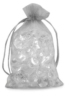 Stoklasa Pytlík organzový dárkový 720368/1, stříbrná, 10x15cm