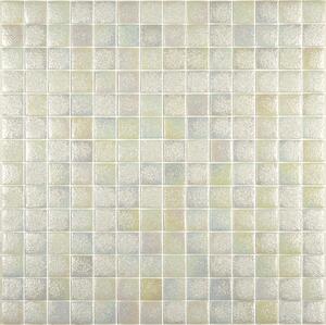 Hisbalit Obklad skleněná bílá Mozaika 719 2,5x2,5 (33,3x33,3) cm - 25719BH