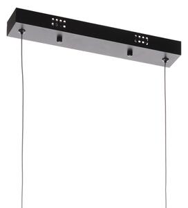 ONLI - LED Lustr na lanku ONDA LED/30W/230V 4000K černá