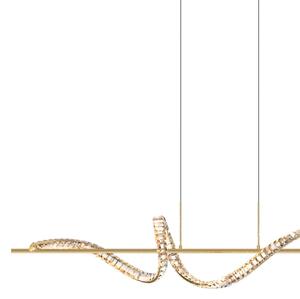 Zuma Line MD3170-1-3GT - LED Lustr na lanku ATHESA LED/24,5W/230V 2700-6000K +DO
