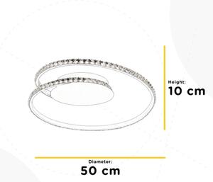ONLI - LED Stropní svítidlo EDEN LED/26W/230V 4500K pr. 50 cm bílá