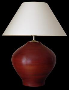 Keramická lampa K303, Kelt - Lampa se stínidlem-zlaté doplňky