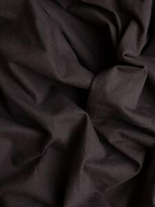 Jersey prostěradlo s lycrou Deluxe 140 × 200 cm – tmavě hnědé