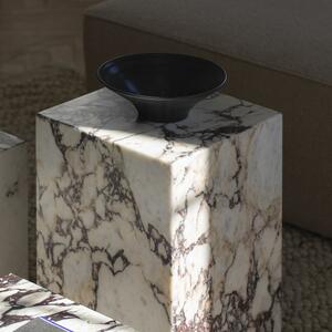 AUDO (MENU) Odkládací stolek Plinth Cubic, Rose Marble