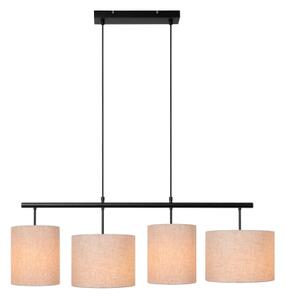 Lucide 45409/04/38 - Lustr na lanku MAYA 4xE27/40W/230V krémová
