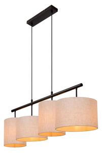 Lucide 45409/04/38 - Lustr na lanku MAYA 4xE27/40W/230V krémová