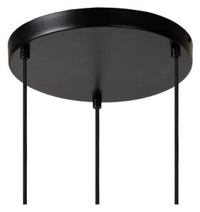Lucide 45402/13/30 - Lustr na lanku MARIUS 3xE27/40W/230V černá