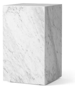 MENU Podstavec Plinth Tall, White Marble