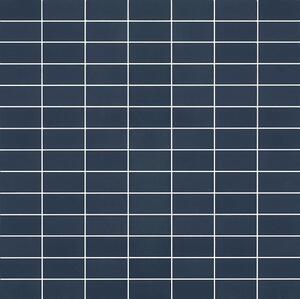 Hisbalit Skleněná mozaika modrá Mozaika 573 DOPPEL 2,3x4,6 (33,3x33,3) cm - RT573DOP