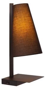 Lucide 30295/01/30 - Stmívatelná stolní lampa GREGORY 1xE27/60W/230V USB černá