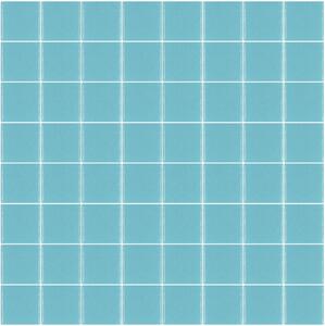 Hisbalit Skleněná mozaika modrá Mozaika 335B MAT 4x4 4x4 (32x32) cm - 40335BMH